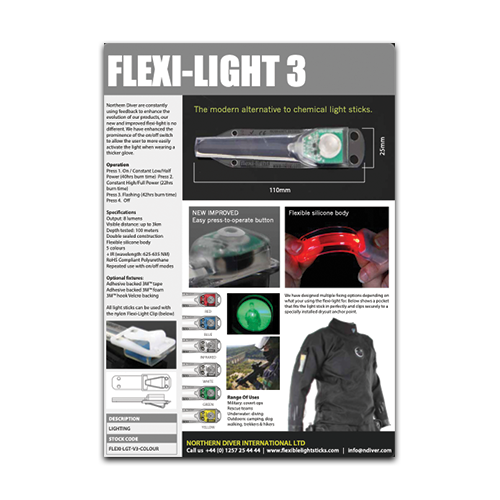 V3 Flexi Light Std Datasheet